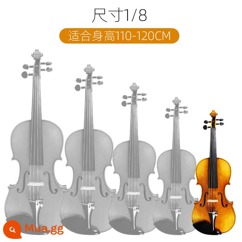 KylieSman Châu Âu chất liệu thủ công violon lớp biểu diễn nguyên chất chuyên nghiệp cấp chứng chỉ A10 thi nhạc cụ độc tấu - 1/8