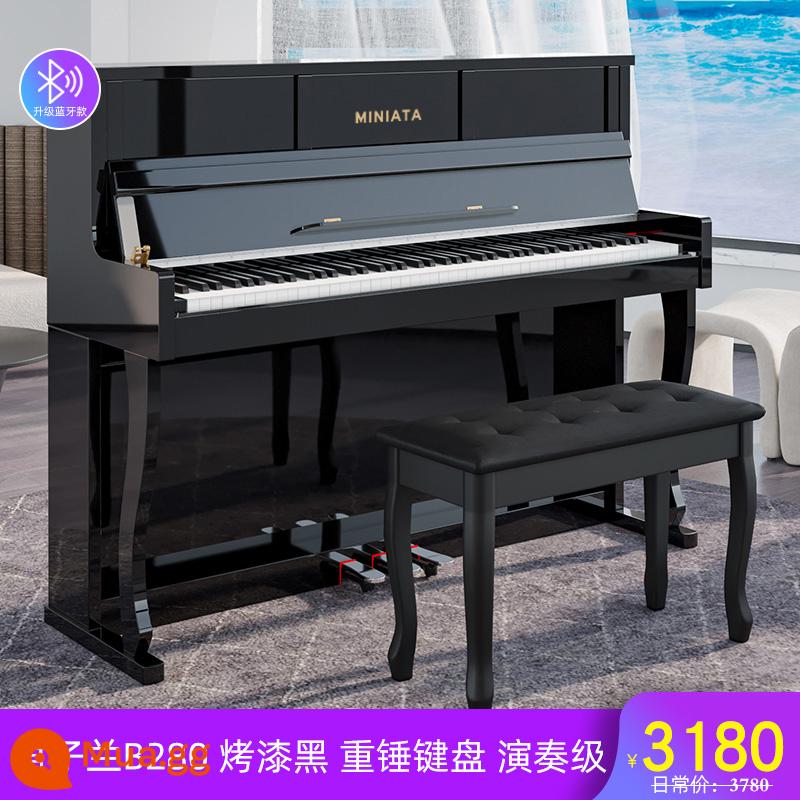 Cửa hàng hàng đầu chính thức của Pháp Clivia Đàn piano điện búa nặng 88 phím cho người mới bắt đầu phân loại đàn piano điện tử chuyên nghiệp tại nhà - Bàn phím búa đen tuyền B280