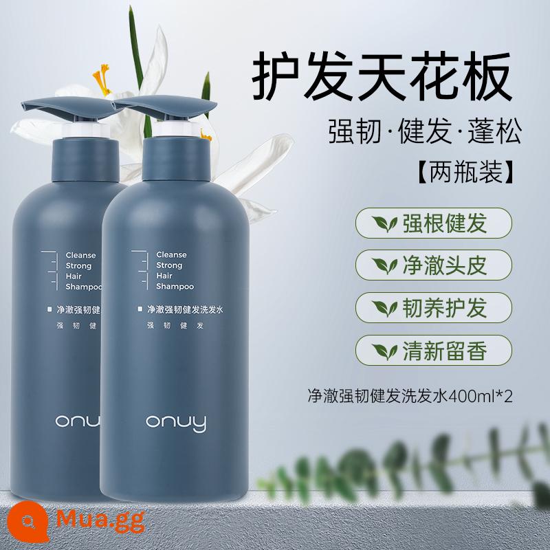 Dầu gội chống rụng tóc ONUY giúp củng cố chân tóc, đánh bay nước và dầu, cân bằng nước và dầu, dưỡng ẩm sâu cho nam và nữ cửa hàng hàng đầu - ❤❤❤ [Chống rụng tóc hiệu quả, 95% người dân lựa chọn] Dầu gội tăng cường tóc 400ml*2