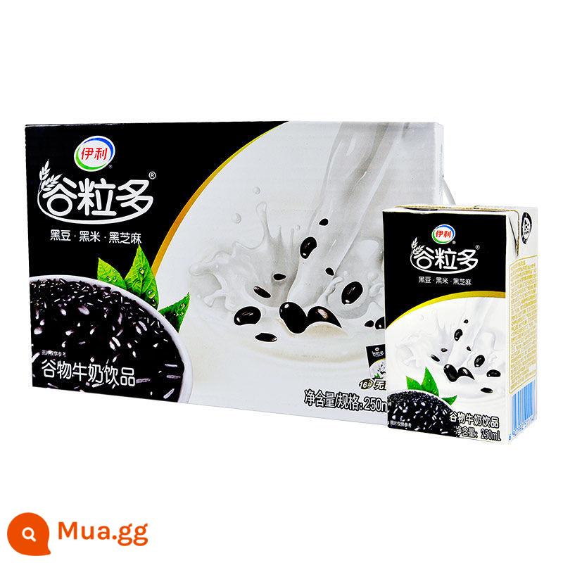 Tháng 11 ngũ cốc Yili mới hơn 250ml*12/12 hộp đậu đỏ, đậu đen, yến mạch, ngũ cốc dinh dưỡng học sinh nguyên hộp - [Hàng mới về tháng 8] Black Valley 250ml*16 hộp