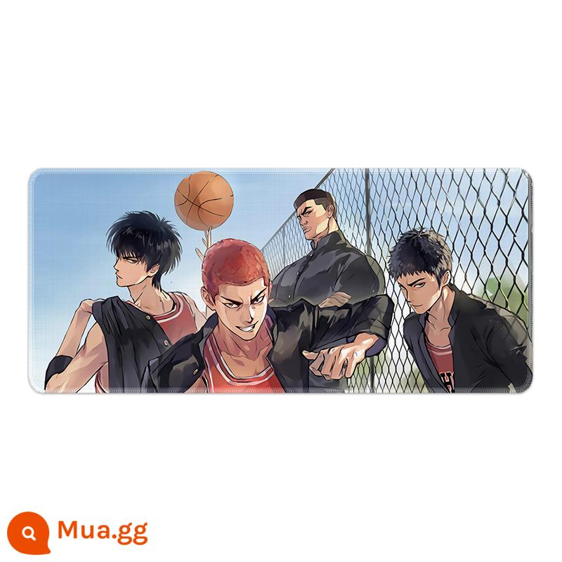 Slam dunk chủ miếng lót chuột quá khổ cây anh đào hoa con đường Rukawa phong Mitsui Shou sinh viên viết anime tùy chỉnh bàn làm việc miếng lót - Cuộc Đua Đỏ 027