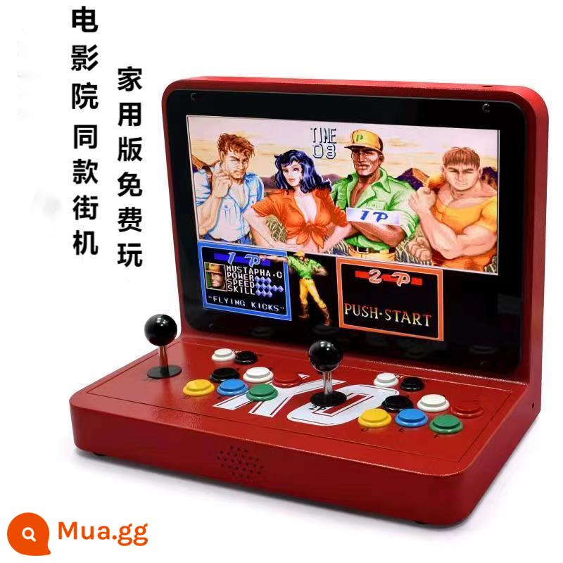 Máy chơi game arcade di động chia sẻ mới Tất cả máy chơi game rocker đôi thương mại gia đình 97 King of Fighters hoài cổ 17 inch - Máy arcade cầm tay 17 inch dùng tại nhà - không quét mã 44*26*35cm