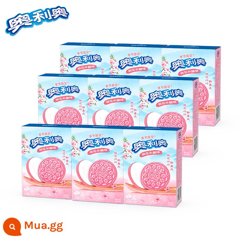 Oreo Original Socola Mỏng Giòn Nhẹ Bánh Sandwich Kem Hoa Anh Đào 97g Bánh Sandwich - [9 hộp/số lượng có hạn] Hương mật hoa dương 97g*9 hộp