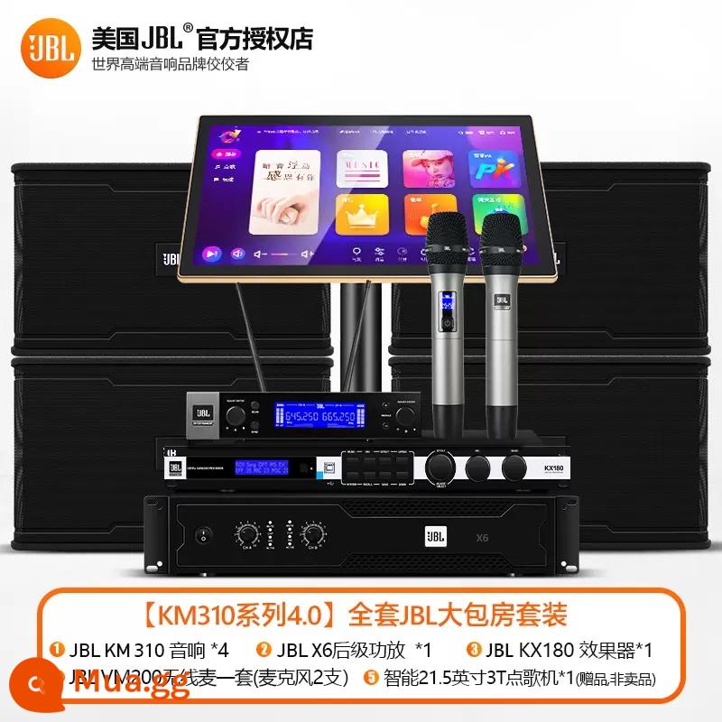 JBL Chính Hãng Chính Hãng Home KTV Bộ Âm Thanh Rạp Hát Tại Nhà Máy Hát Karaoke Karaoke Chuyên Nghiệp Trọn Bộ - [KM310 Series 4.0] Bộ phòng riêng lớn JBL hoàn chỉnh