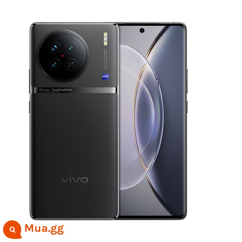 [Gói tự vận hành 1 bóng đá miễn phí có giới hạn] vivo X90 điện thoại di động hàng đầu mới Dimensity 9200 Camera ống kính Zeiss trò chơi thông minh 5G toàn màn hình 120Hz - sang màu đen