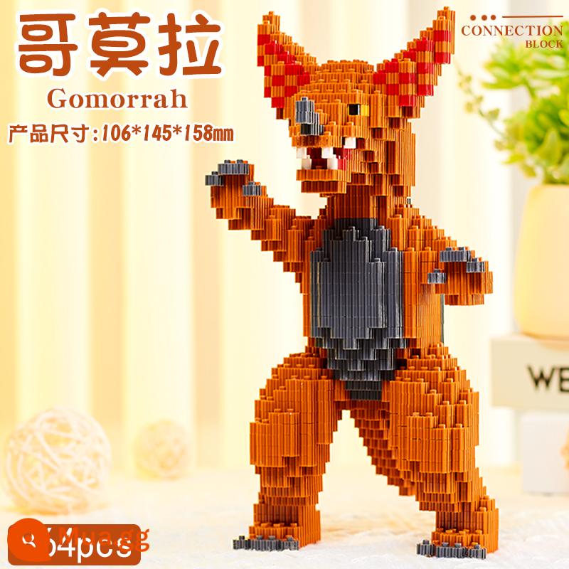 Lego khối xây dựng cậu bé Altman Tyro Zeta lắp ráp giáo dục trẻ em 8-12 tuổi đồ chơi quà tặng sinh nhật - Godzilla màu nâu sẫm