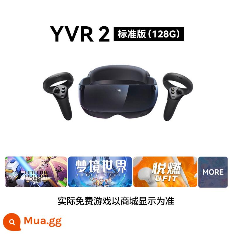 Kính VR cao cấp YVR 2 máy tất cả trong một pancake máy chơi game siêu ngắn tiêu cự vr somatosensory máy vr tất cả trong một kính 3d vr phim thực tế ảo thiết bị thông minh metaverse quà tặng điều tốt - Phiên bản tiêu chuẩn 128G