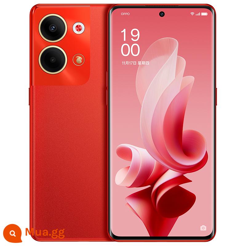 [24 vấn đề miễn lãi] Điện thoại di động OPPO Reno9 opporeno9 điện thoại di động oppo mới cửa hàng chính thức trang web chính thức 9pro+ ten reno8 smart 5g đầy đủ Điện thoại di động oppo Netcom - Mọi thứ đều màu đỏ