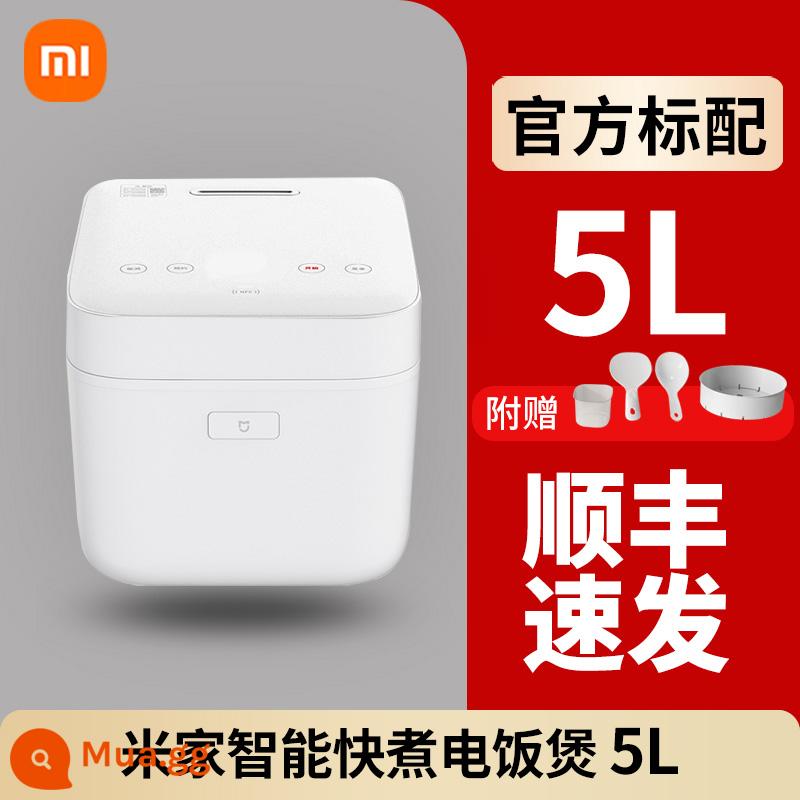 Kê nồi cơm điện gia đình 1-2 người đa năng thông minh mini nhỏ 2 người nồi cơm điện nhỏ 3l chính hãng chính hãng - Nồi cơm điện nấu nhanh thông minh Mijia [5L] (3-10 người)