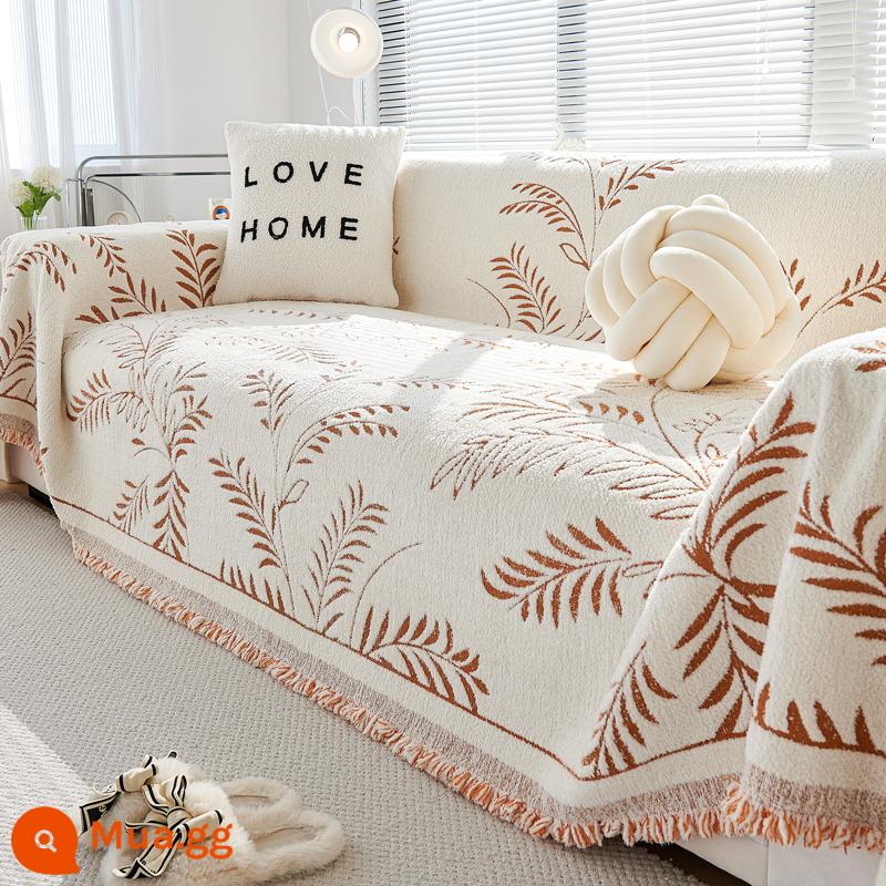 Phong Cách Bắc Âu Mùa Thu Đông Khăn Sofa Viền Sofa Vải Bốn Mùa Chống Mèo Trầy Xước Ghế Sofa Sofa chăn - Cedar Realm-Cam