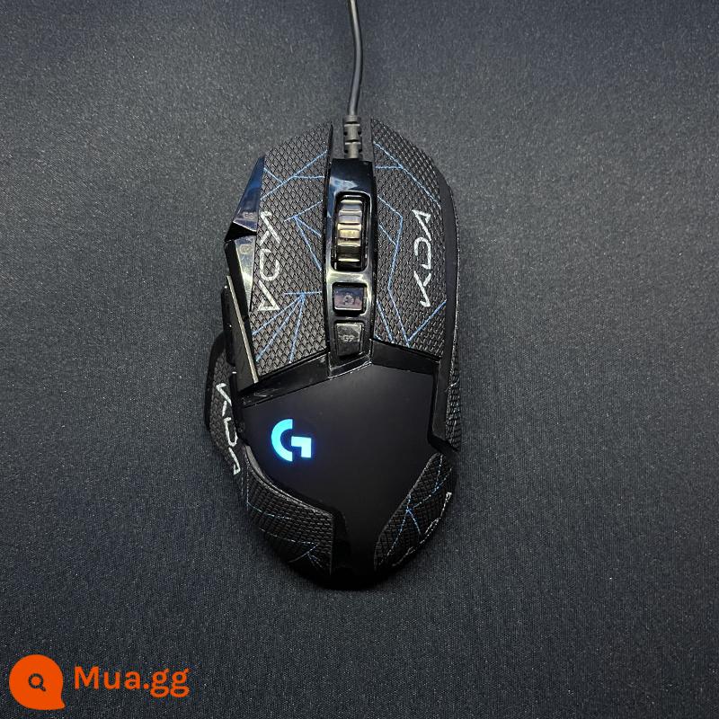 Miếng dán chuột chống trượt Logitech g502Hero phiên bản cũ có dây không dây thấm hút mồ hôi miếng dán tặng kèm nửa hộp - KDA đen/Nửa gói 502 Dominator/Không dây/Phổ thông kiểu cũ