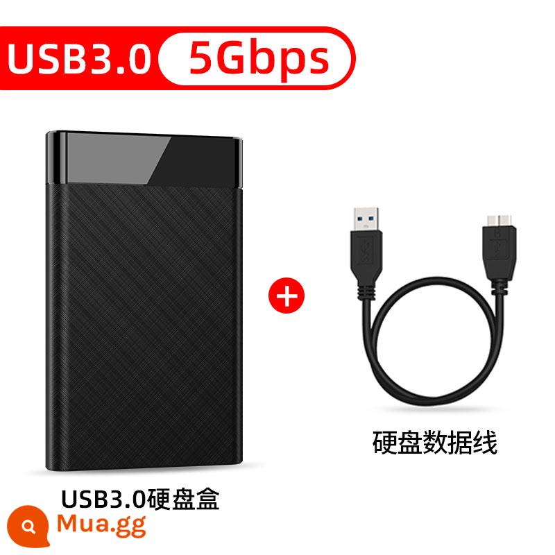 Ổ Cứng Di Động Hộp 2.5 Inch Sata Sang USB Notebook Tháo Máy Chắc Chắn Cơ Đầu Đọc Hộp Bên Ngoài Trong Suốt - Kết cấu USB3.0