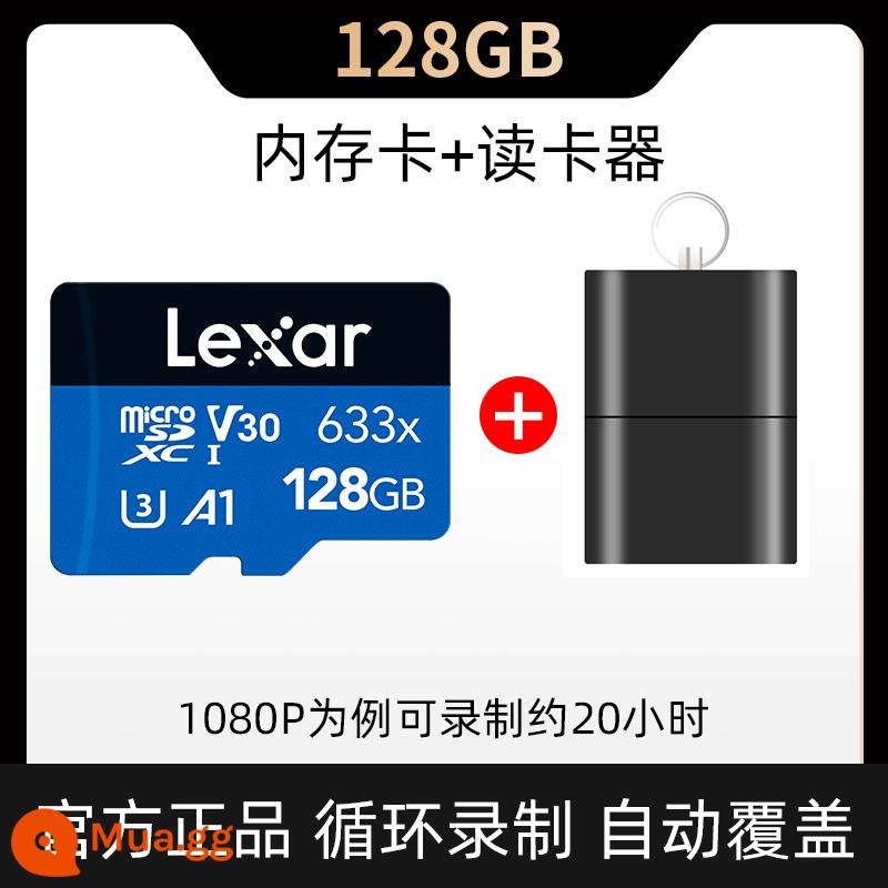 Extreme krypton 001 thẻ nhớ lái xe ghi thẻ tf thẻ nhớ xciv30 u3 thẻ nhớ sd tốc độ cao 64g - Đầu đọc thẻ 128G+