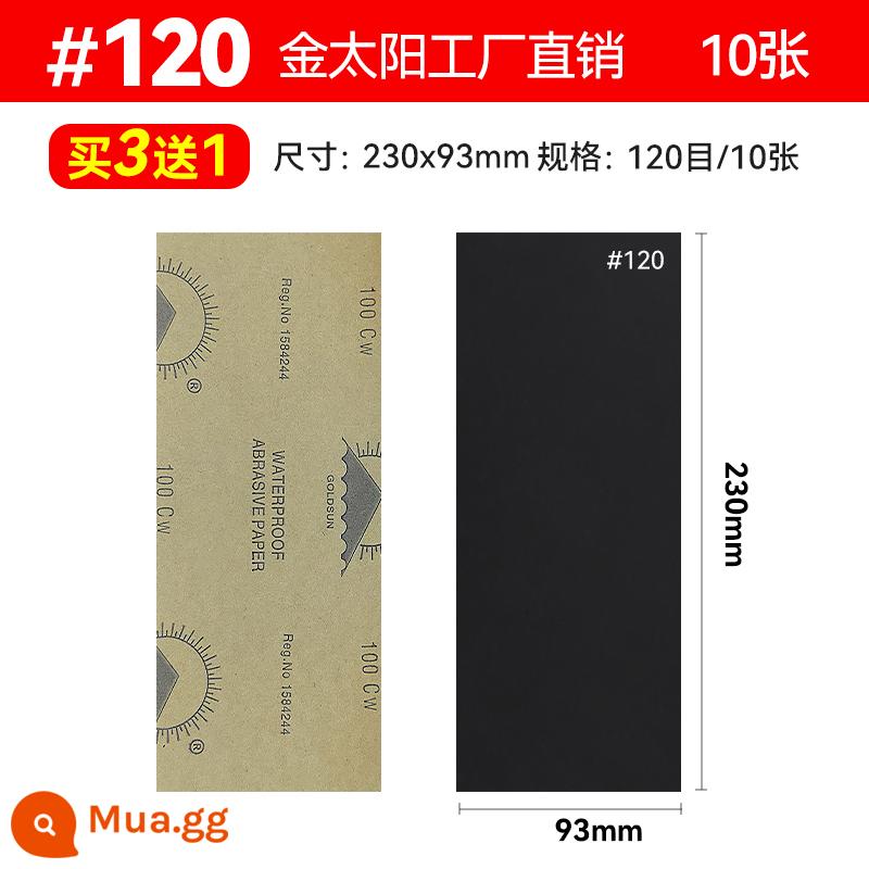 Đánh bóng dải dài giấy nhám đánh bóng siêu mịn 60-10000 tường lưới chịu mài mòn cát nước ngọc mẫu tấm đánh bóng - 10 tờ gồm 120 món (mua 3 tặng 1)