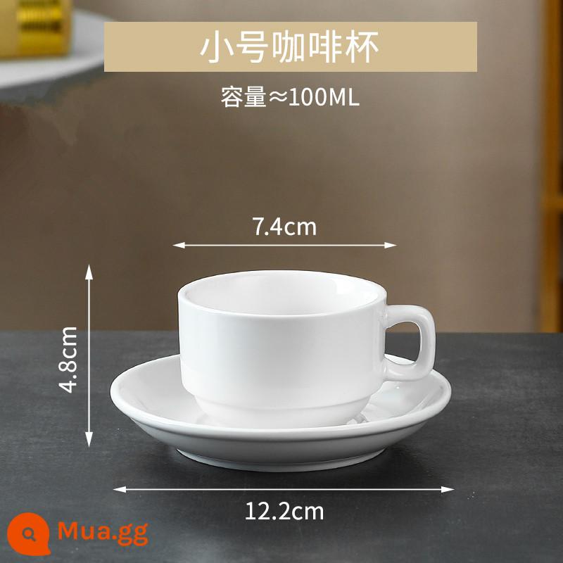 Cúp phản chiếu động lực lượng Cup Gương 300ml Cup cà phê tập trung của Ý Cup Cup Cup Cup Cup Cup Creative Ins - Cốc cà phê nhỏ + đĩa 100ML