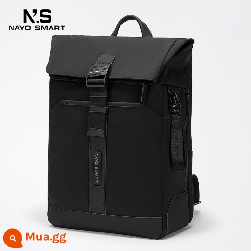 Nayo Smart2023 mới ba lô nam nữ du lịch ngoài trời túi máy tính công sở Herman Pro - Herman Max Hidden Black [Thích hợp cho máy tính 17,3 inch]