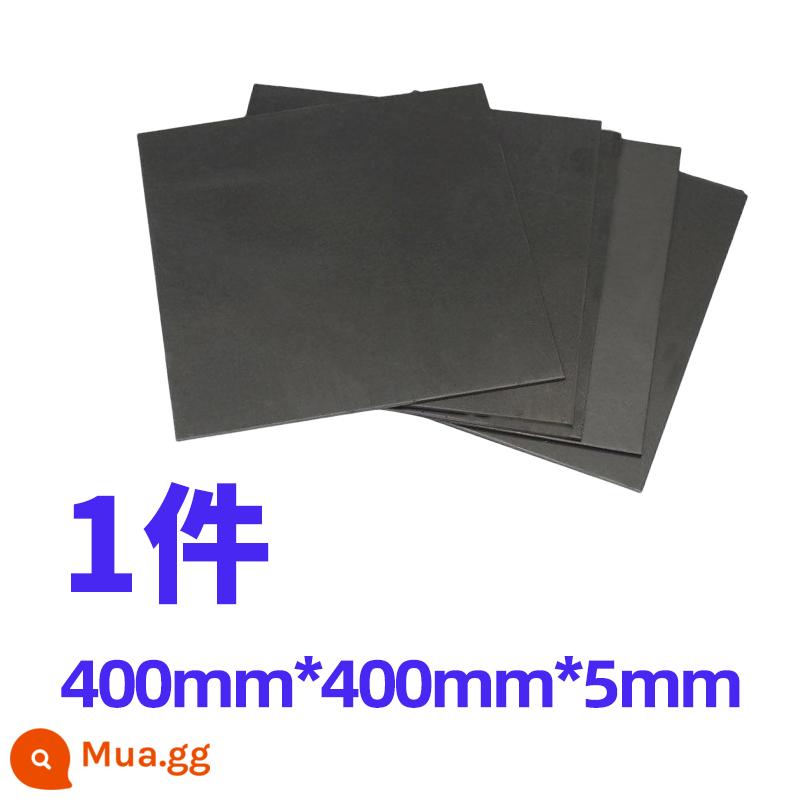 Cắt tấm sắt vuông A3 tùy chỉnh tấm thép q235 thép tấm carbon cắt tùy chỉnh đấm uốn hàn để xử lý bản đồ - 400mm*400mm*5mm(1 cái)