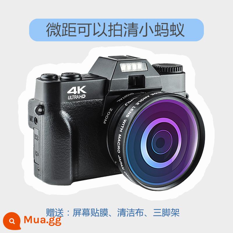 Máy ảnh kỹ thuật số Fujifilm/Fuji X100A3 Máy ảnh HD Máy ảnh một mắt siêu nhỏ 4K w Máy ảnh một mắt Máy ảnh ccd - Đen + Ống Kính Macro Góc Rộng