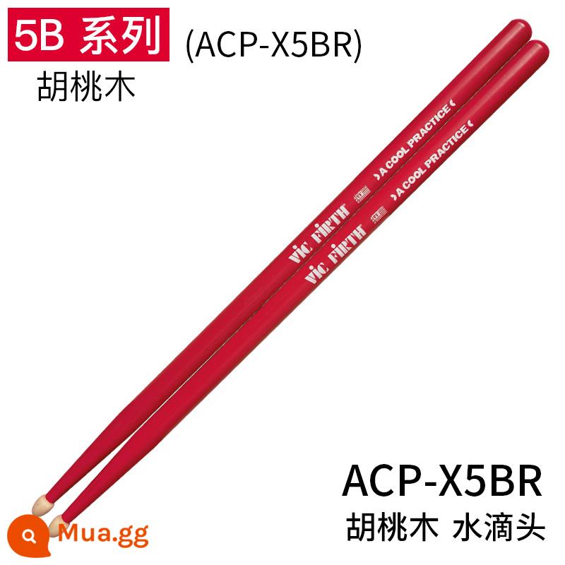 Thanh trống vic firth thanh trống quả óc chó 5a 5b 7a trống jazz vf thực hành dùi trống vic trống búa - Dòng 5B (ACP-X5BR)