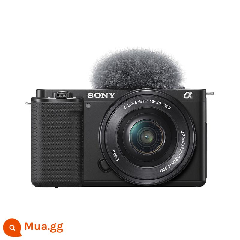 Sony/Sony ZVE10 máy ảnh ống nhòm siêu nhỏ máy ảnh du lịch kỹ thuật số selfie vlog video 4K HD cửa hàng hàng đầu zv-e10 - đen