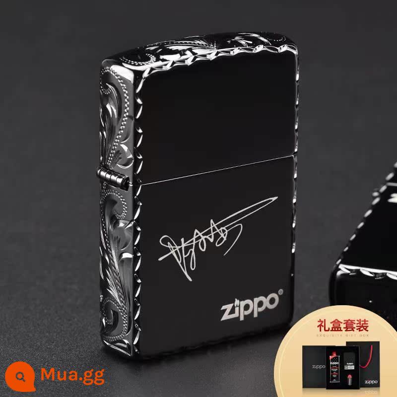 Bật lửa pZPPO1 Zhibao nam chính hãng zioop khắc đá đen zpo tùy chỉnh khắc chữ I word official website giới hạn chính hãng - Khắc Đá Đen-Logo-Chữ Ký Theo Yêu Cầu Liên Hệ Dịch Vụ Khách Hàng (Bộ Hộp Quà Tặng)