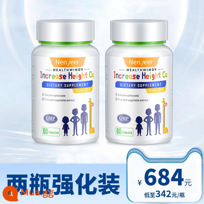 Peptide tăng trưởng lysine nhập khẩu chính hãng của Úc Meng Chang Công nghệ mới dành cho trẻ em và thanh thiếu niên phiên bản cao cấp của peptide tăng trưởng đột phá - (Hai chai gói nâng cao) Giảm 10% cho 2 chai, chỉ 342/chai