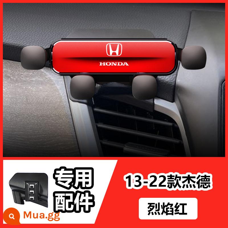 Honda CRV Haoying Accord Civic Odyssey Alison URV Honda Binzhi Giá đỡ điện thoại di động trên ô tô đặc biệt - 13-22 NGỌC [Đỏ rực]