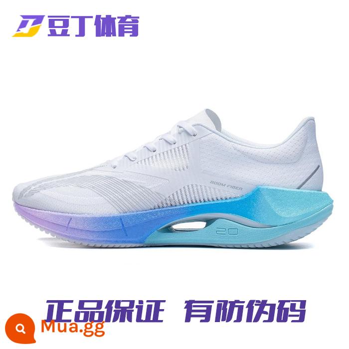 Li Ning Siêu Nhẹ 20 Chạy Bộ 2023 Nam Mới Đệm Thoáng Khí Độ Đàn Hồi Cao Thể Thao Và Giày ARBT001 - Marshmallows [đối với sản phẩm chính hãng không cần mã hóa]