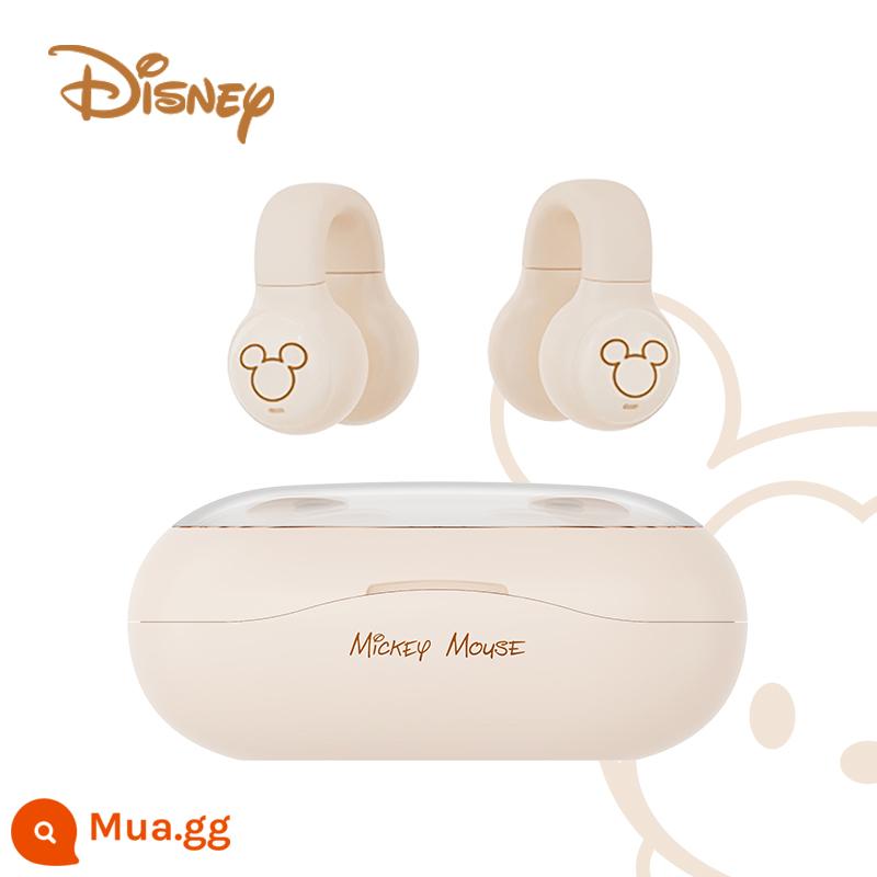 Tai Nghe Bluetooth Chính Hãng Disney 2023 Mới Dẫn Truyền Qua Xương Giảm Tiếng Ồn Thể Thao Bé Gái Kẹp Tai - Mickey màu mơ [ba băng tần nghìn nhân dân tệ Chất lượng âm thanh Hifi + loại tai kẹp bằng cao su mềm không đau]