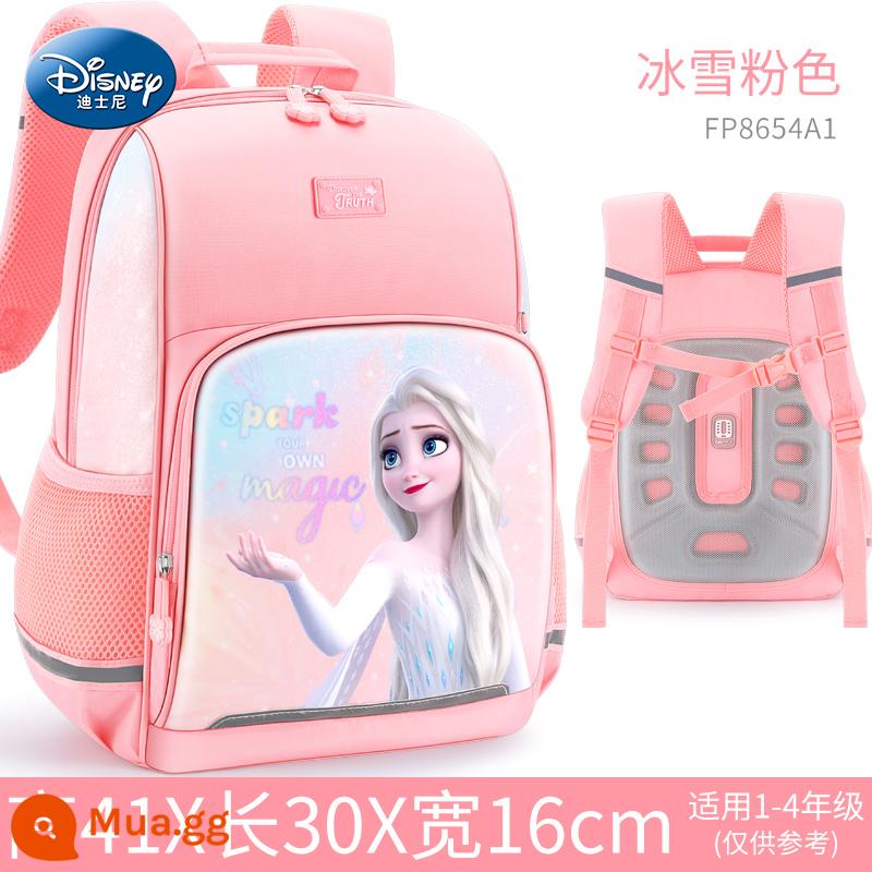 Disney Mẫu Giáo Học Bé Gái Công Chúa Aisha Cho Bé 3 Trẻ Em Frozen Aisha Ba Lô Trẻ Em 928 - [Đệm lưng giảm gánh nặng 6D] Aisha Pink (Lớp 1-4)