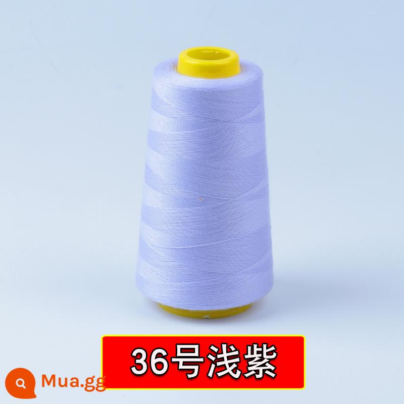 402 quần áo đường chỉ may may tay hộ gia đình 2 sợi mịn máy may chùa đường chỉ may quần áo phẳng tốc độ cao xe sợi polyester chủ đề - Số 36, Đường Chùa, tím nhạt số 1