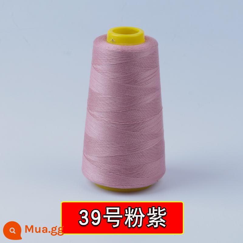 402 quần áo đường chỉ may may tay hộ gia đình 2 sợi mịn máy may chùa đường chỉ may quần áo phẳng tốc độ cao xe sợi polyester chủ đề - Số 39 Đường Chùa màu hồng tím 1