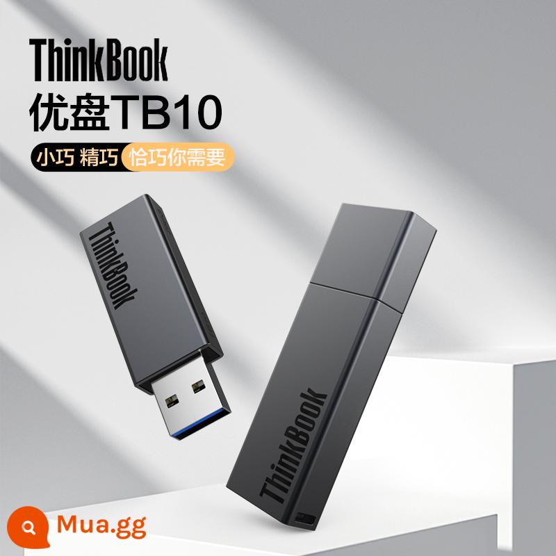 Lenovo ThinkBook U disk 64g chính hãng đích thực 3.0 máy tính văn phòng dung lượng lớn tốc độ cao Ổ đĩa flash USB trên ô tô - 64G [hộp số tốc độ cao + thân hợp kim kẽm + bảo vệ đai ốc]