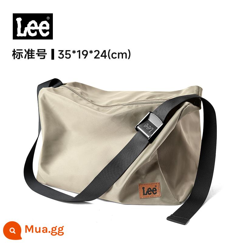 Lee Túi 2024 Mới Túi Mùa Thu Đông Nam Túi Đeo Vai Lớp Đi Lại Dung Tích Lớn Màu Đen Túi - Kaki [Tiêu chuẩn]