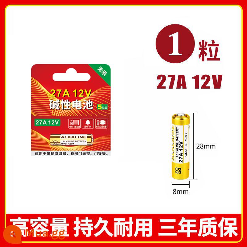 23A12V Pin Chuông Cửa Đèn Chùm Xe Ô Tô Điện 433 Thư Viện Cán Chuông Cửa L1028 Điều Hòa Không Khí Điều Khiển Từ Xa 27A12v Pin - 27A/12V (1 viên) Không có quà tặng miễn phí