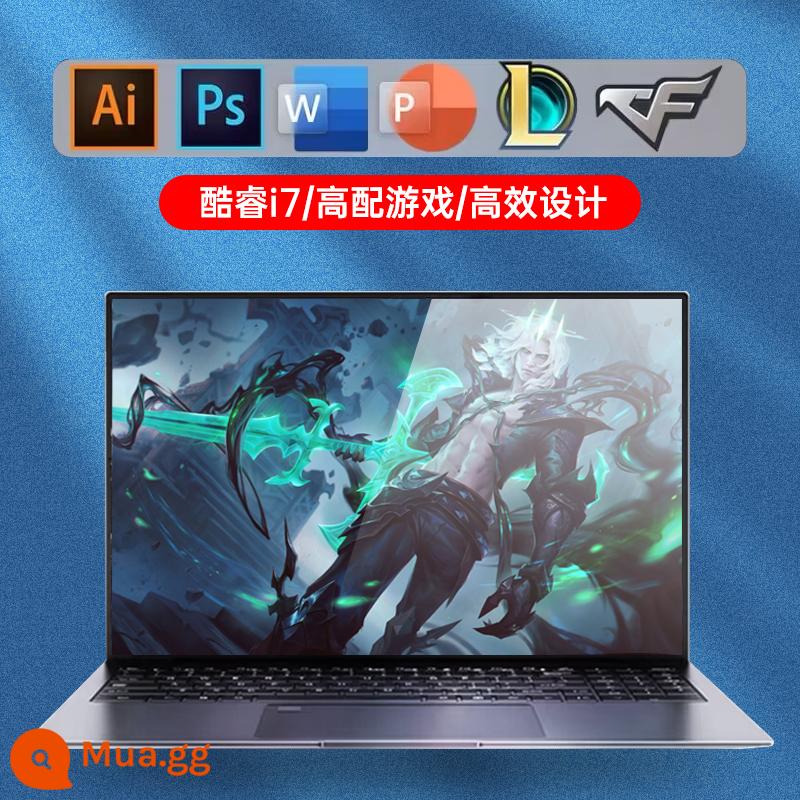 [2023 Core i7 mới] máy tính xách tay Intel nhẹ và mỏng xách tay sinh viên đại học văn phòng kinh doanh siêu mỏng thiết kế công việc bản vẽ trò chơi cao cấp sách trò chơi card màn hình độc lập máy tính cấu hình cao - [Phiên bản xuất sắc] 16 inch ▲ Core i7/CPU thế hệ thứ 15 ▲ Mở khóa bằng vân tay 0,01 giây ▲ Thời lượng pin dài 24 giờ