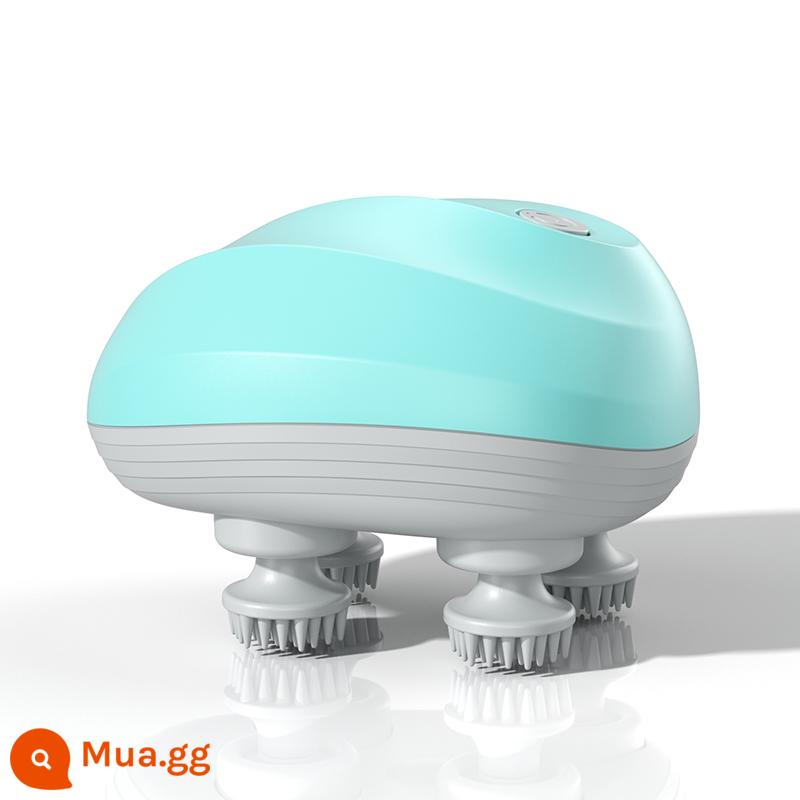 Máy mát xa đầu mèo điện mini, máy mát xa thú cưng, dụng cụ massage cho mèo, cù chó, thiết bị nhào đa năng - màu xanh da trời