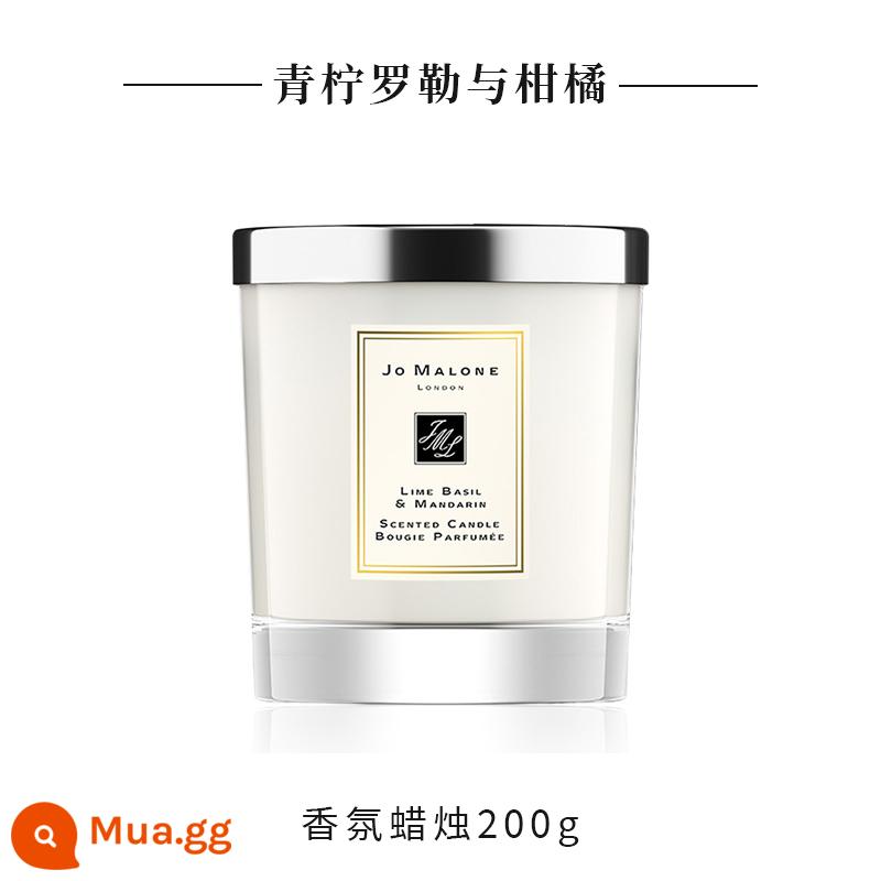 Jo Malone Jo Malone nến thơm người giữ ngọn nến Jo Malone nhà trong nhà hương thơm lâu dài hộp quà tặng sinh nhật - Húng quế và quýt 200g+hộp quà+túi xách tay