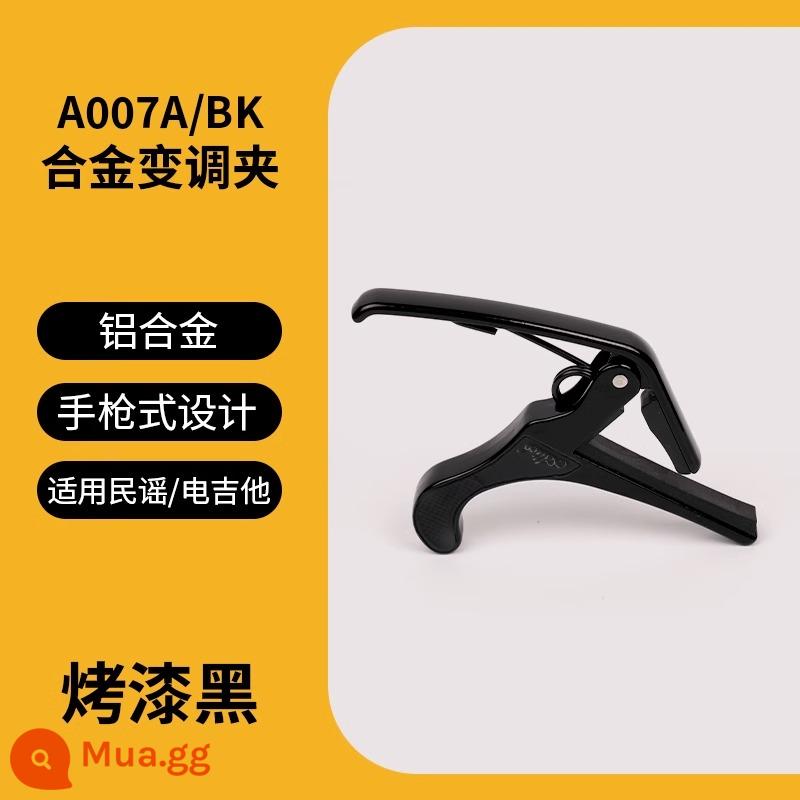 Alice Alice Đàn Guitar Capo Yamaha Dân Gian Cổ Điển Bakelite Đa Năng Phím Đàn Kẹp Phụ Kiện Kim Loại - A007A/BK [nướng đen] đàn guitar dân gian/điện phổ thông