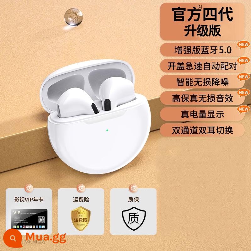 Tai nghe Bluetooth không dây đích thực Giảm tiếng ồn bán trong tai chính hãng Tuổi thọ pin cực dài cho bé trai và bé gái Thích hợp cho Huawei và Xiaomi - Màu trắng [phiên bản hàng đầu chính thức] lựa chọn tiết kiệm chi phí + chất lượng âm thanh độ phân giải cao + kết nối ngay sau khi mở nắp + bảo hành ba năm