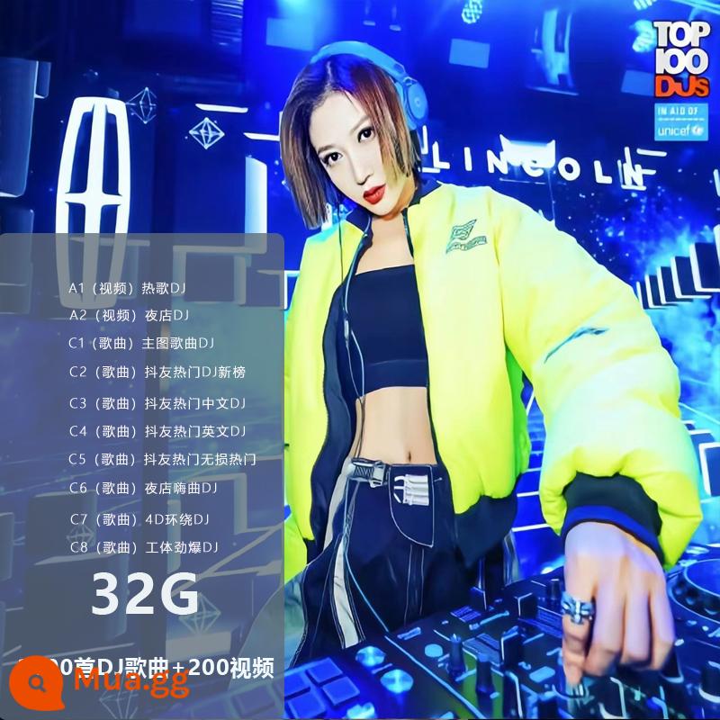 Độ Nét Cao Không Bị Biến Dạng Mini Full Video MV Xe Ô Tô Đèn LED Cổng USB Hộp Đêm Hot DJ Hot Dance U Đĩa nhạc Dance Nóng Usb - 32_G [Đã chọn tất cả các bài hát độ nét cao DJ + MV HD] 2100 bài hát + 200 video