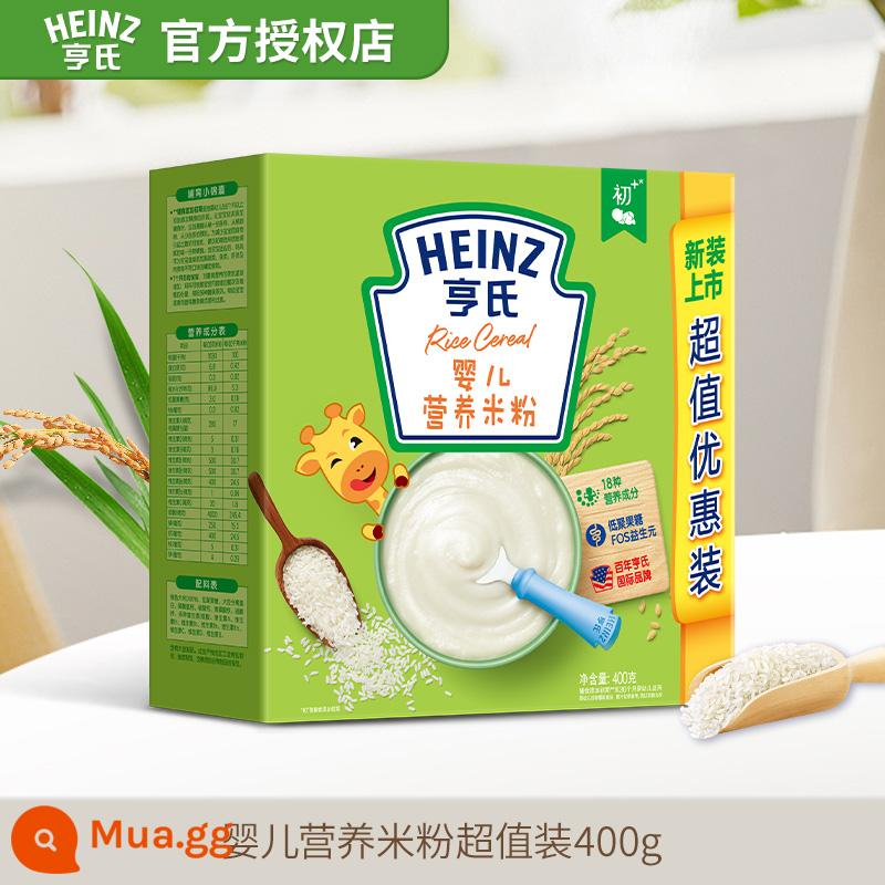 38 Hãy là người đầu tiên mua Ngũ cốc gạo trẻ em Heinz prebiotic FOS 400g sắt kẽm canxi ngũ cốc gạo dinh dưỡng trẻ em 6 tháng thực phẩm bổ sung - [6+Người nếm thử lần đầu 1] Ngũ cốc dinh dưỡng cho trẻ sơ sinh 400g*1 hộp