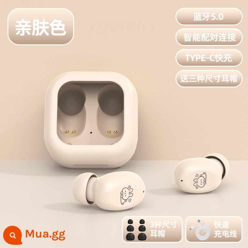 Tai nghe bluetooth thể thao không dây không bị trễ phù hợp cho Apple Huawei game kê vivo pin cực lâu oppo - làn da thân thiện