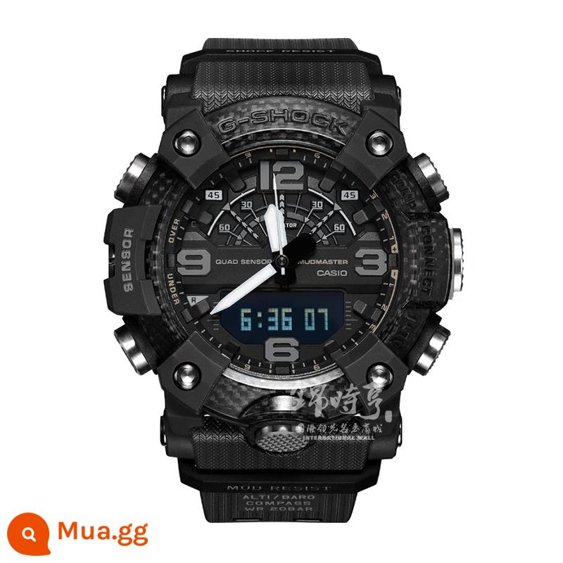 Hồng Kông gửi thư trực tiếp Đồng hồ CASIOCASIO nam G-SHOCK tượng đất sét thể thao chống thấm nước đồng hồ nam GG-1000-1A - GG-B100-1B Vua bùn nhỏ thế hệ thứ 2