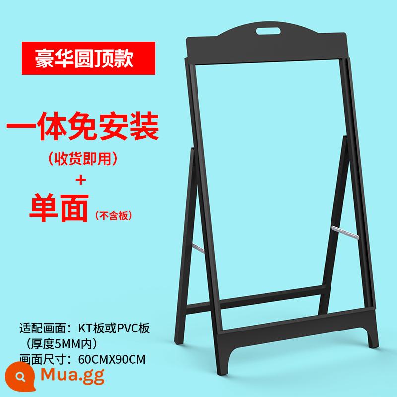 Tuyển dụng ngoài trời biển quảng cáo trưng bày thẻ kt bảng trưng bày đứng poster quảng cáo trưng bày đứng đứng sàn đứng - Kệ độc lập một mặt 60x90 kiểu mái vòm không cần lắp đặt, sẵn sàng sử dụng sau khi tháo gỡ