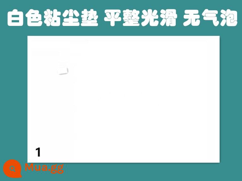 Dán công nghiệp phòng máy tính đế chống bụi sàn phòng sạch đế dính bụi nhà cửa miếng lót giấy xé được keo dán sàn - Miếng dán trắng cao 45*90CM dính 18*36 inch có thể lập hóa đơn