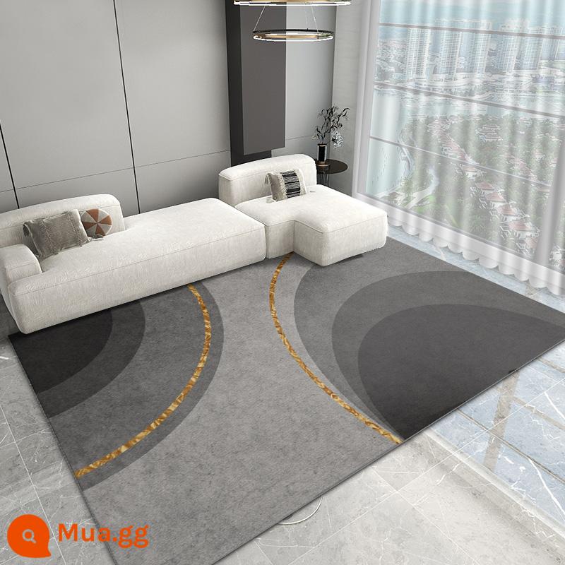 Ánh Sáng Sang Trọng Cao Cấp Màu Xám Trừu Tượng Thảm Ghế Sofa Phòng Khách Bàn Chăn Nhà Sàn Lớn Mùa Đông Dày Chăn Thảm - đoàn tụ