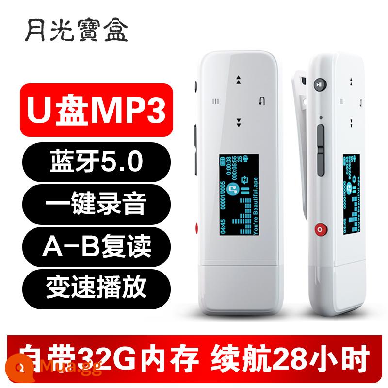 Hộp kho báu ánh trăng yêu nước Đĩa U vào thẳng máy nghe nhạc mp3 Walkman mp4 học nghe tiếng Anh hiện vật học sinh - A5PRO có Bluetooth