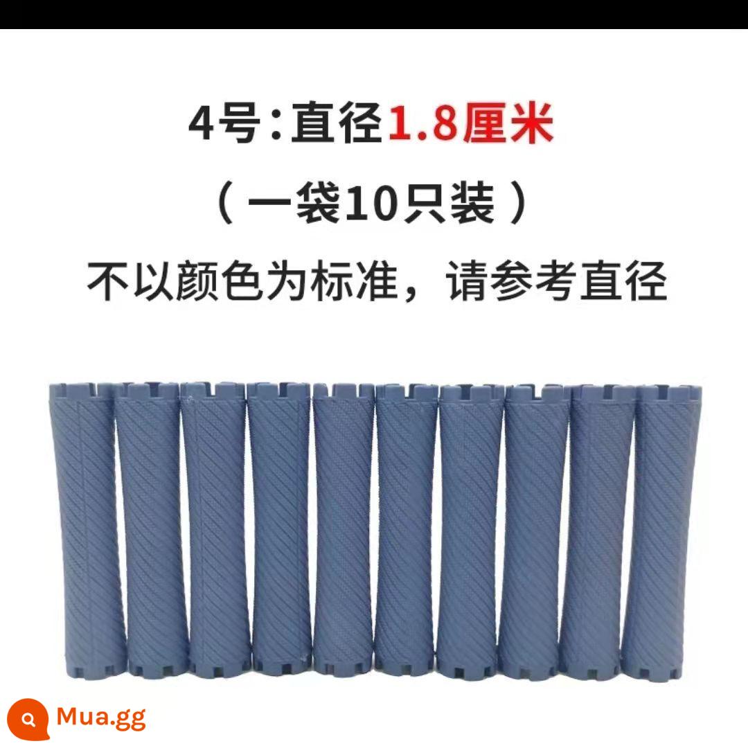 Làm dày chất lượng cao Hàn Quốc thanh uốn lạnh thanh tiêu chuẩn làm tóc thanh uốn lạnh thanh uốn thanh uốn công cụ uốn tóc - Thanh Nhật số 4 (gói 10)