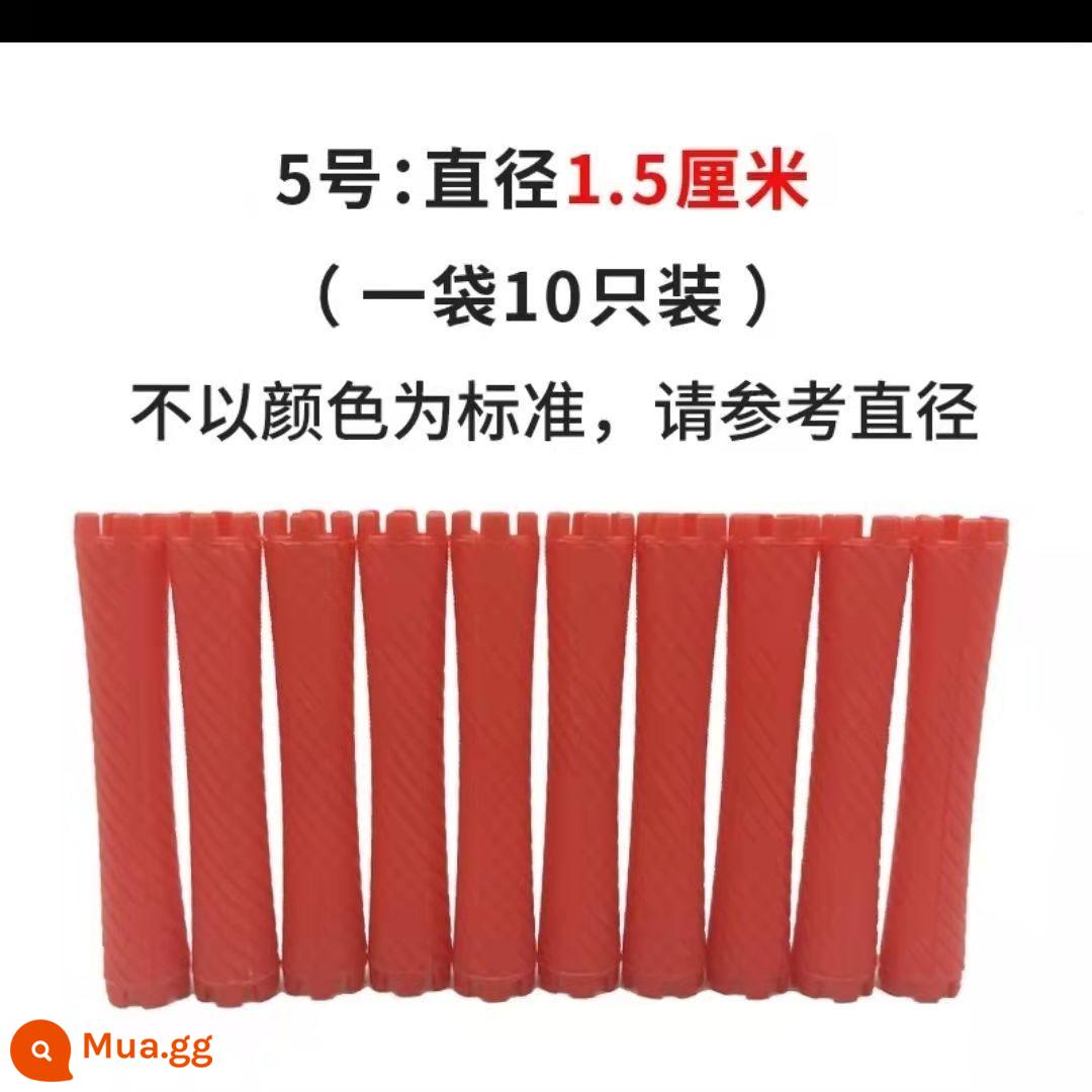 Làm dày chất lượng cao Hàn Quốc thanh uốn lạnh thanh tiêu chuẩn làm tóc thanh uốn lạnh thanh uốn thanh uốn công cụ uốn tóc - Thanh Nhật số 5 (gói 10)